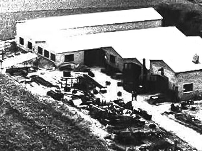Friedrich Hippe - Fabrikgebäude 1954
