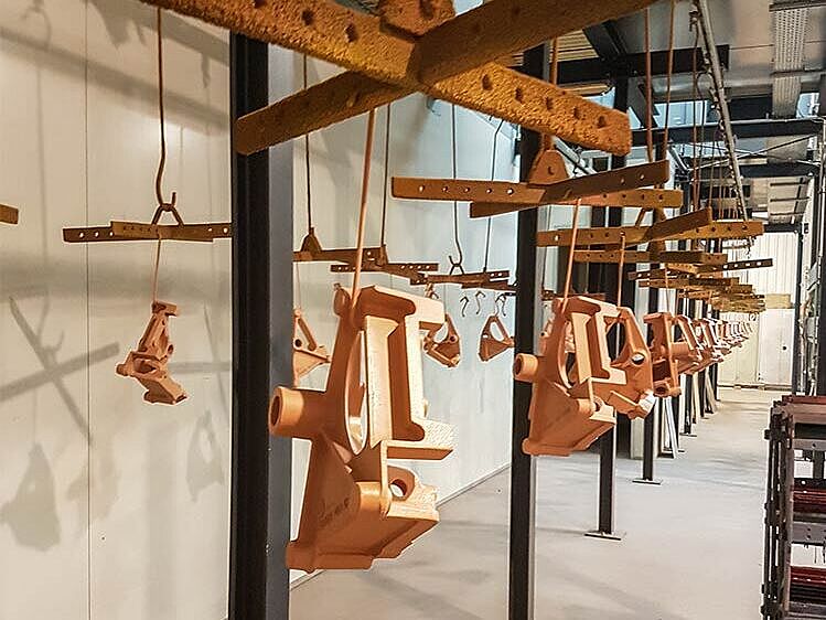 Durchlauflackieranlage Friedrich Hippe - Durchlauflackieranlage