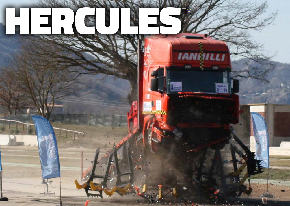 Hercules mobile Sperre auch gegen schwere LKW