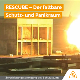 Zertifizierungssprengung des Rescube